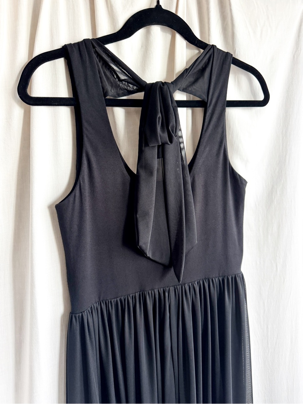 Midnight Hour Maxi Mesh Romper - Picture 5 of 7